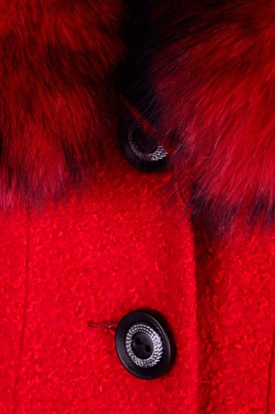 Пальто зима Силуэт 0789 Цвет: Красный