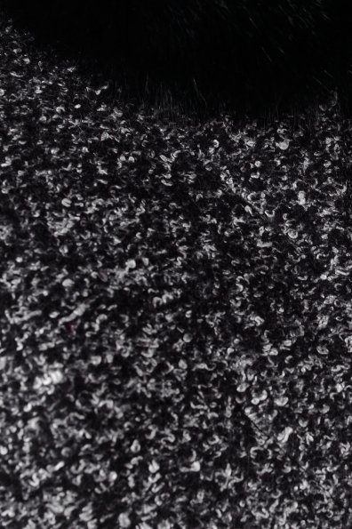 Пальто зима Сплит 0581 Цвет: Черный / серый 6