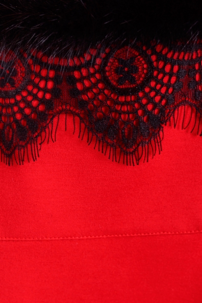 Платье Либерти джерси Цвет: Красный
