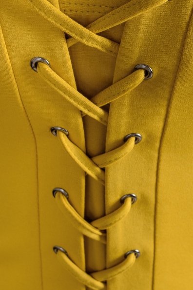 Платье Твин 933  Цвет: Светлая-горчица