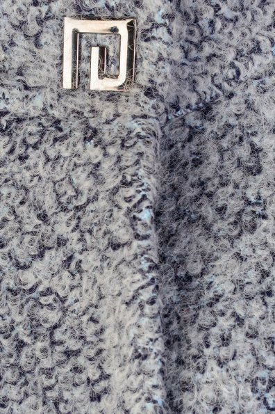 Пальто Каскад 1090 Цвет: Серый/голубой