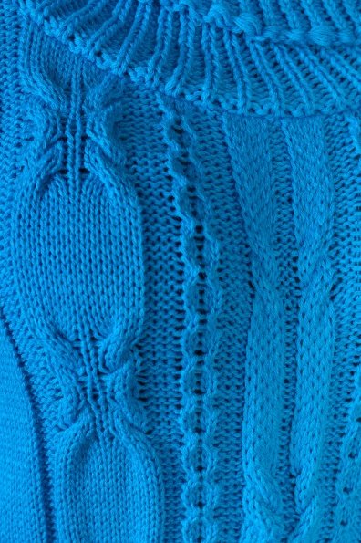 Платье Кокетка Цвет: Голубой