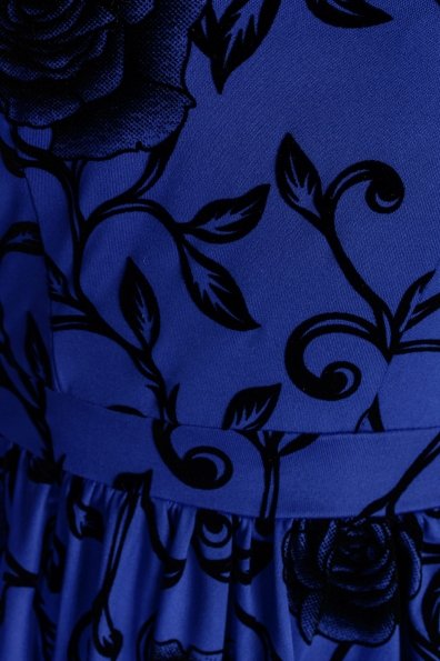 Платье Амулит 1361 Цвет: Электр Розы черн 2