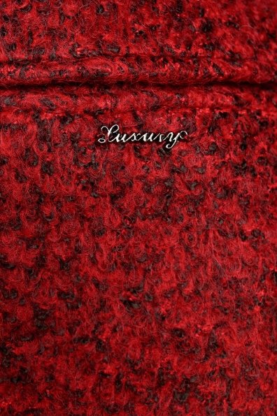 Пальто Кайра 1054 Цвет: 	Красный/черный