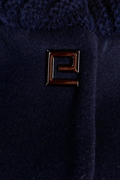 Пальто Джи 1447 Цвет: Тёмно-синий