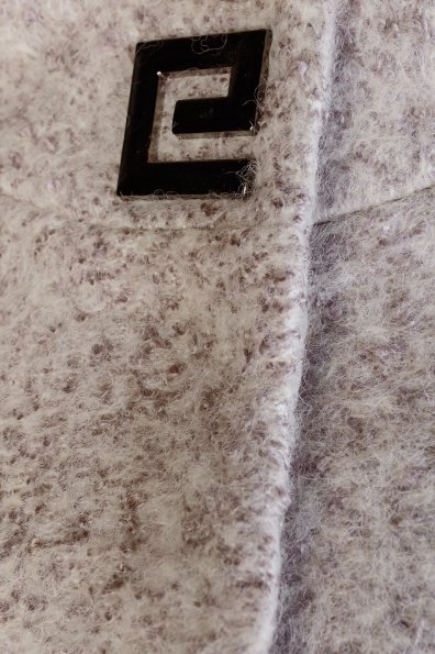 Пальто Мирта 1162 Цвет: Серый/бежевый