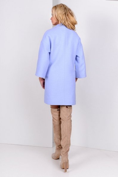 Пальто Бина 1811 Цвет: Голубой