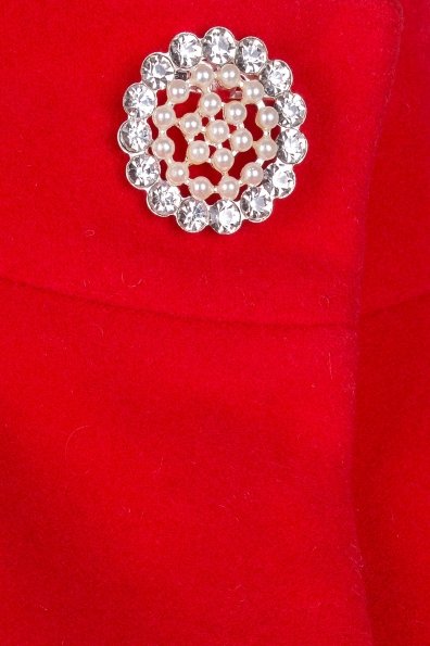 Пальто Мелини 1692 Цвет: Красный