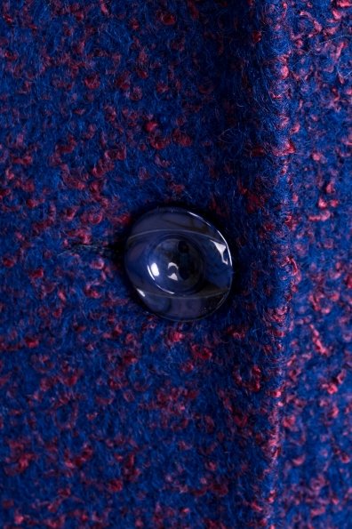 Пальто Вейси 1053  Цвет: Тёмно-синий/марсал
