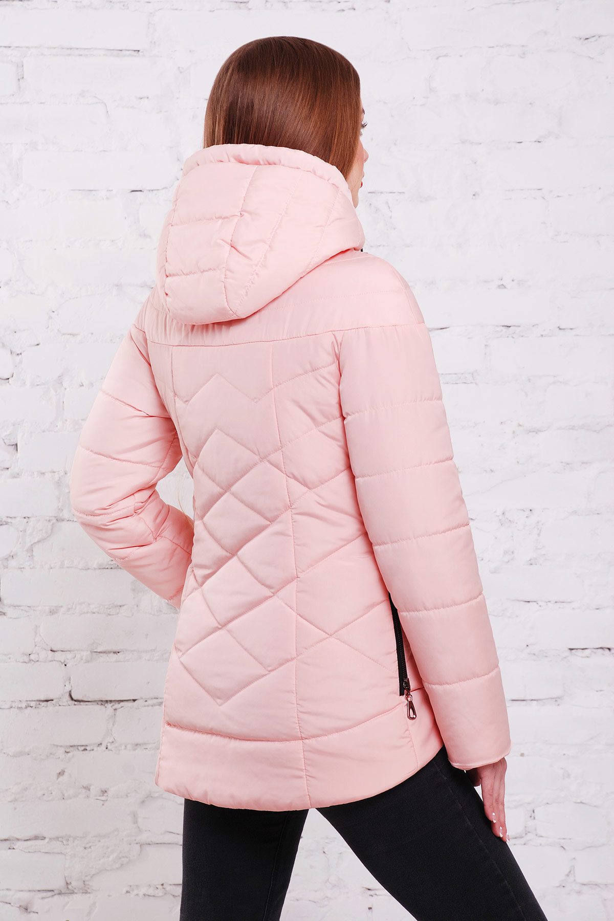 Куртка женская демисезонная розовая