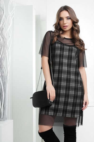 Платье KP-5930 Цвет: Черный