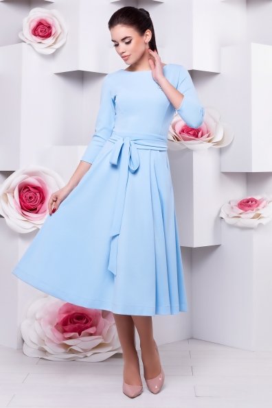 Платье Карен лайт 2095 Цвет: Голубой