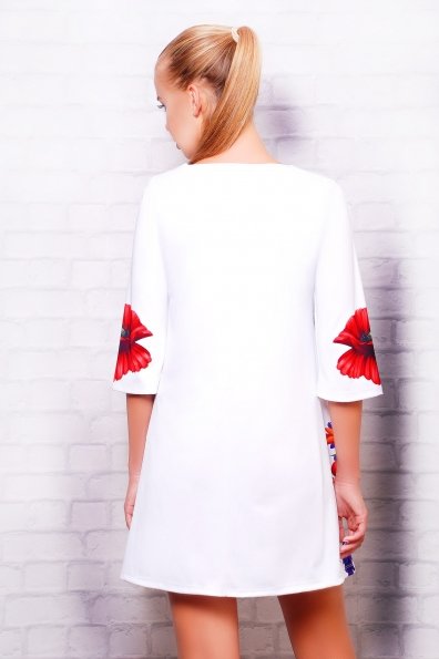 Платье Маки Тая-3 д/р Цвет: белый