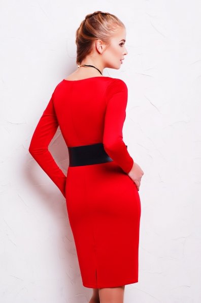 Платье Адриана д/р Цвет: красный