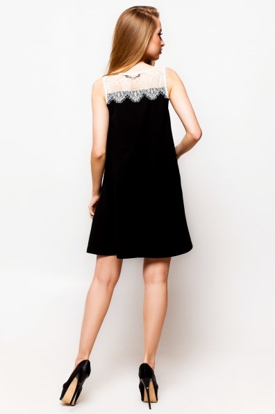Платье Дженоя Цвет: Черный