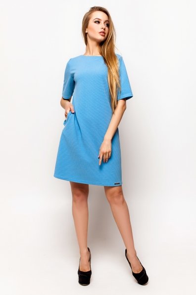Платье Скалли  Цвет: Голубой