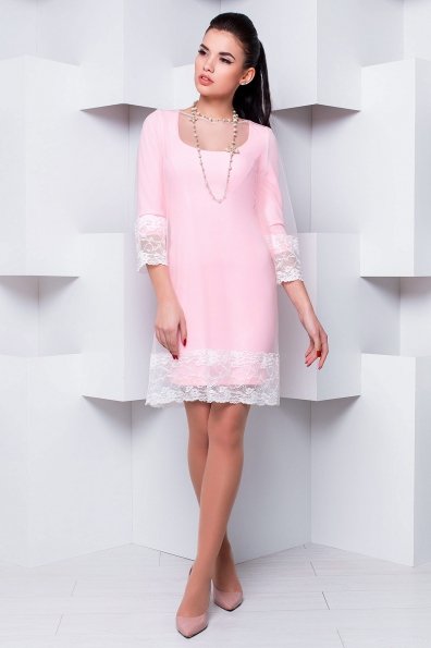 Платье Тала 2801 Цвет: Розовый