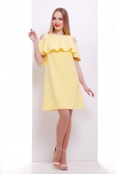 Платье Ольбия б/р Цвет: желтый