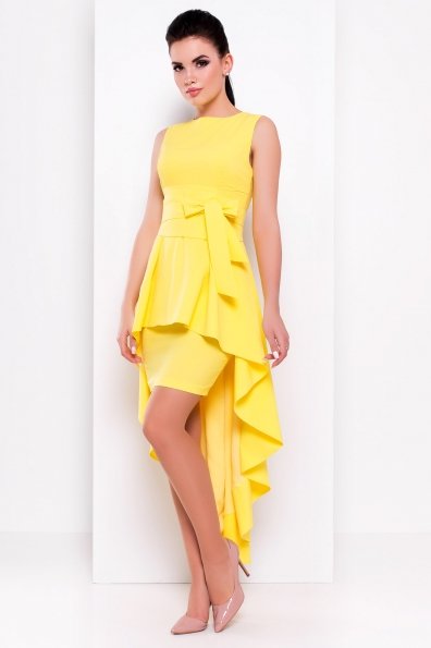 Платье Афродита 238 Цвет: Желтый