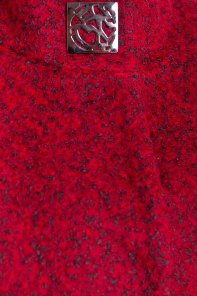 Пальто Кемби 0999  Цвет: Красный/черный
