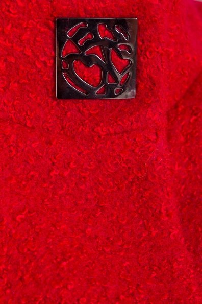 Пальто Кемби 0999  Цвет: Красный