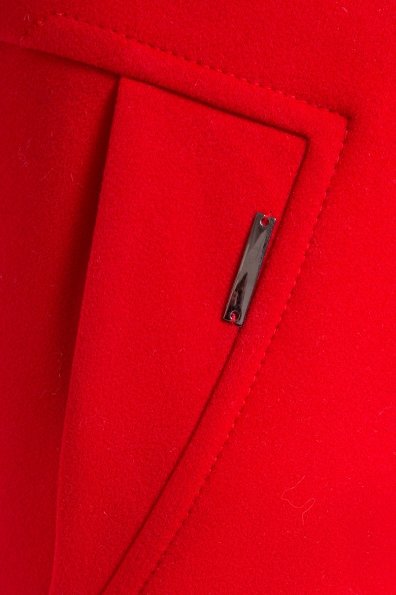 Пальто Монтего 3388	 Цвет: Красный