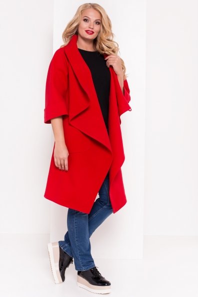Пальто Эльгранде Donna 3390 Цвет: Красный