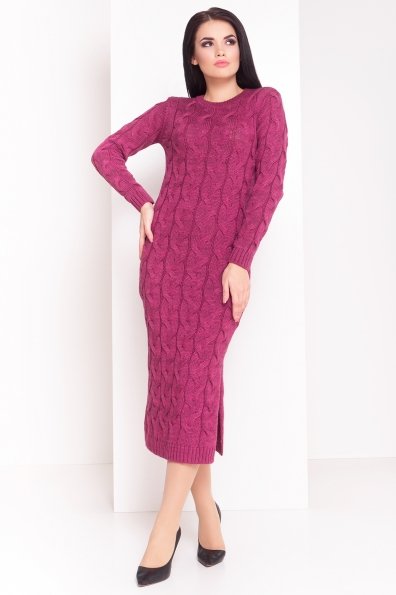 Платье Лало 0940 Цвет: Темно-розовый