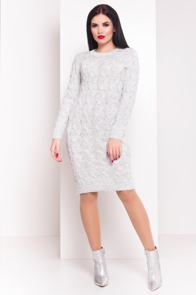 Платье Лало (100)  Цвет: Светло-серый