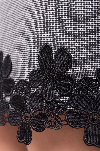 Платье Романа 3694 Цвет: Черный/белый