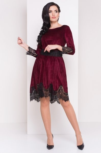 Платье Виолет 4113 Цвет: Бордо
