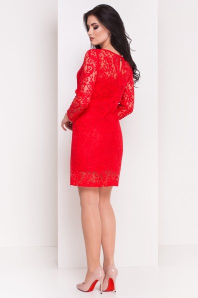 Платье Винтаж 4274 Цвет: Красный