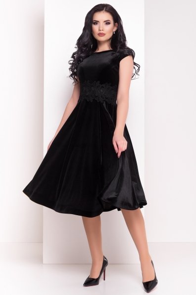 Платье Лира 4125 Цвет: Черный
