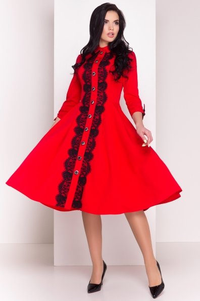 Платье Арго 4304 Цвет: Красный