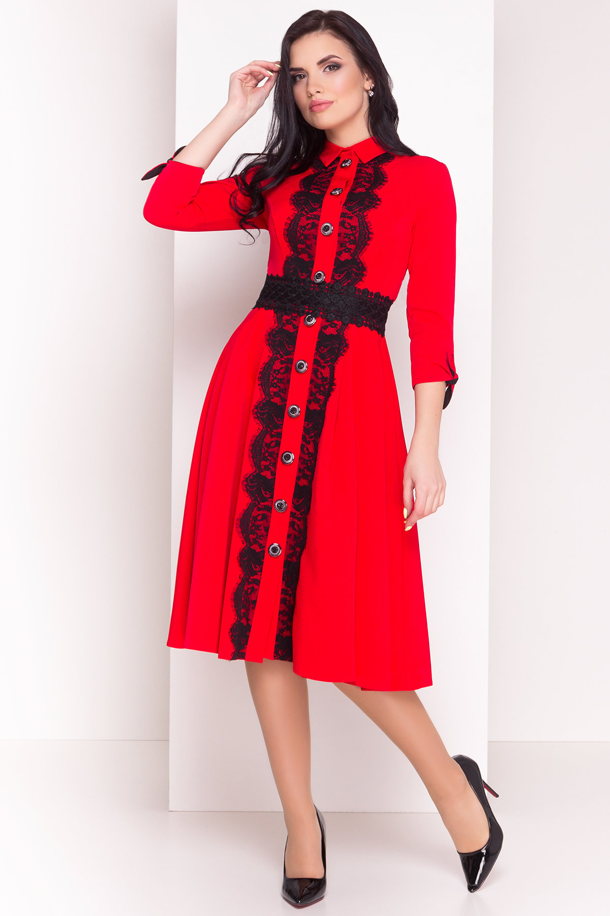 Платье Арго 4304 Цвет: Красный