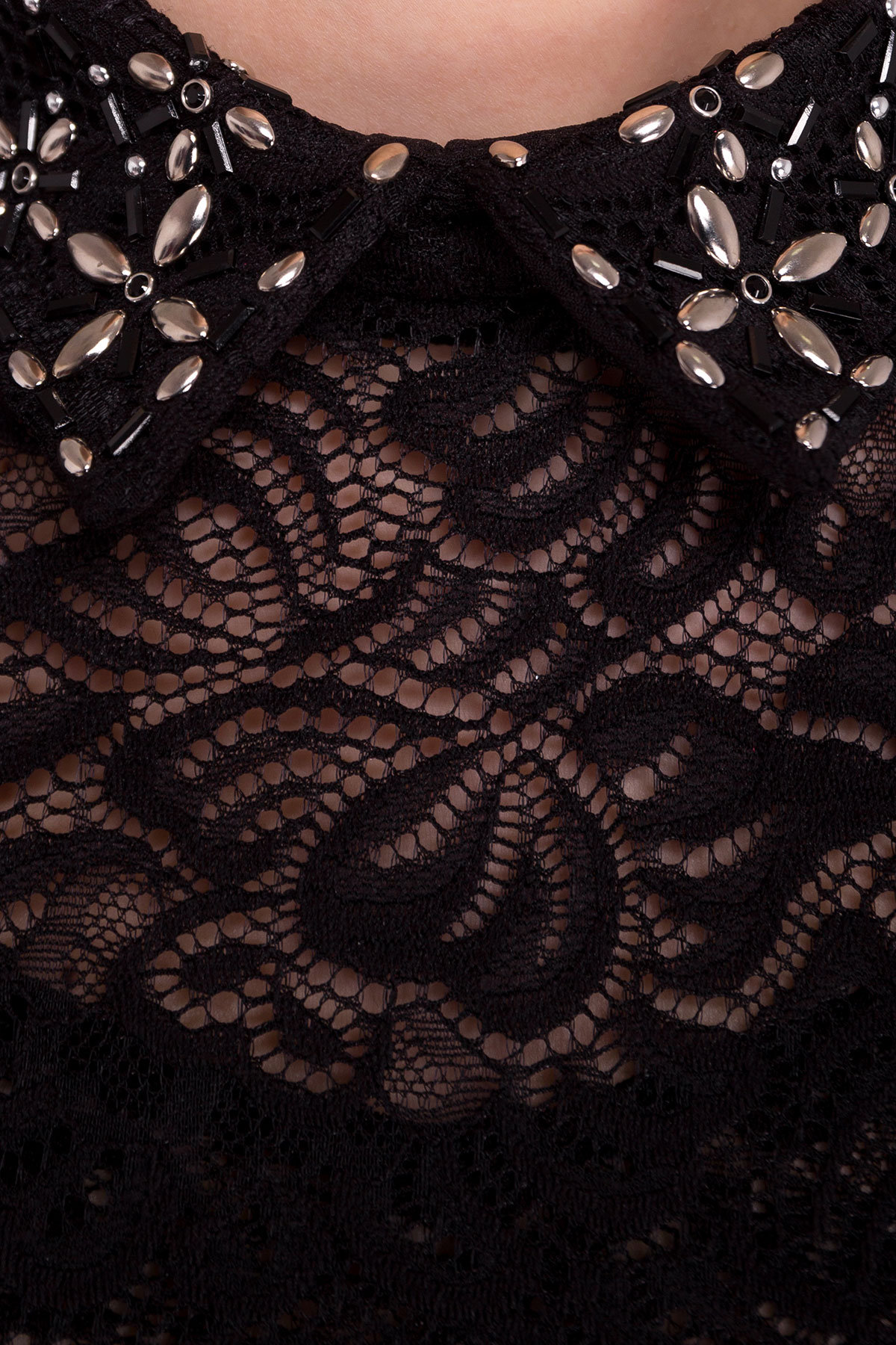 Платье Серсея 4294 АРТ. 20757 Цвет: Черный - фото 3, интернет магазин tm-modus.ru