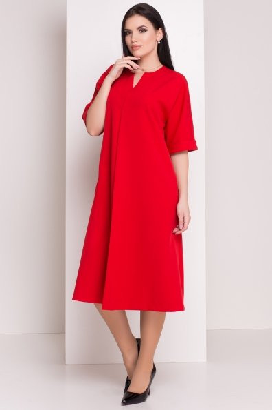 Платье Жаклин 3456 Цвет: Красный