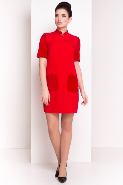Платье Бонерус 4455 Цвет: Красный