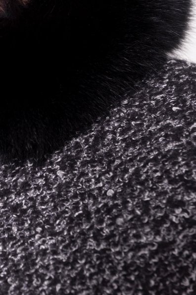 Пальто зима Стайл Цвет: Черный/черно-серый