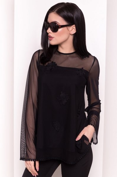 Блуза Инга 3237 Цвет: Черный