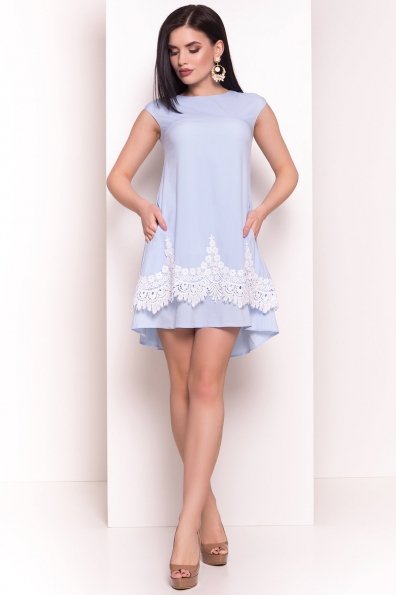 Платье Арвель 4894 Цвет: Голубой