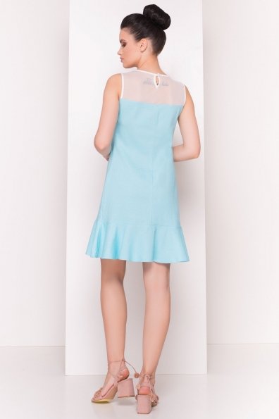 Платье Лидия 4942 Цвет: Голубой