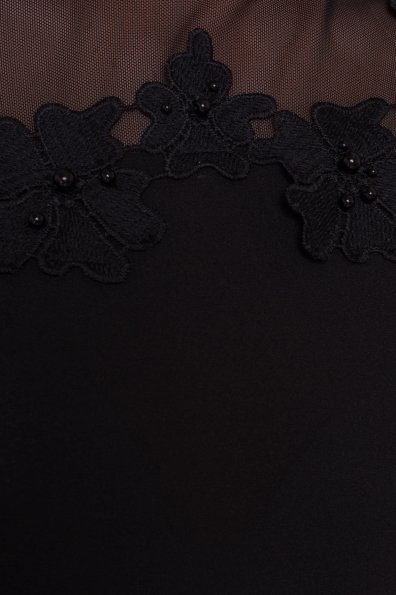 Шифоновая блузка Асия 3230 Цвет: Черный