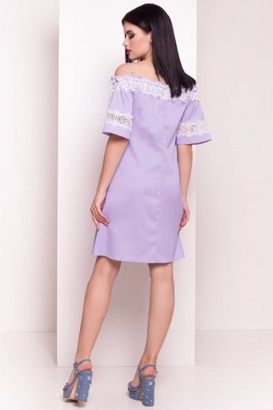 Платье Анис 4957 Цвет: Синий/розовый