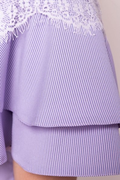 Блуза Ириска 4962 Цвет: Синий/розовый