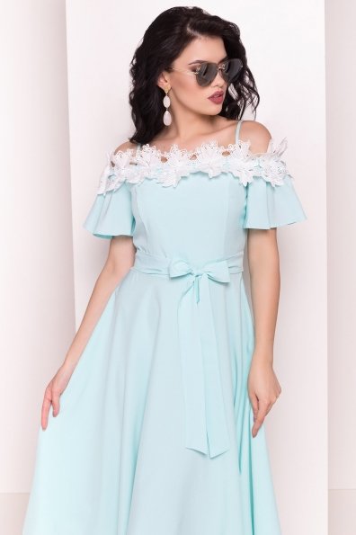 Платье Монро 4919 Цвет: Мята 1