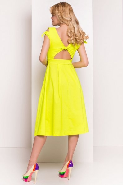 Платье Жадор 5125 Цвет: Лимон неон