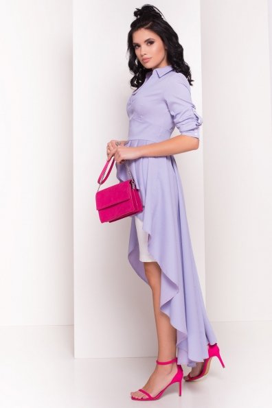 Платье-туника Феникс 5150 Цвет: Синий/розовый