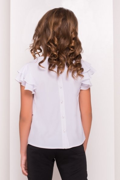 Блуза детская Иксора 5195 Цвет: Белый