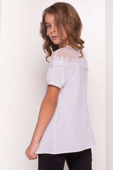 Блуза детская Герда 5197 Цвет: Белый